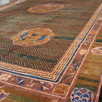 Dragon-Design-Mongolian-Carpet-Richard-Afkari-Rugs-In-NYC