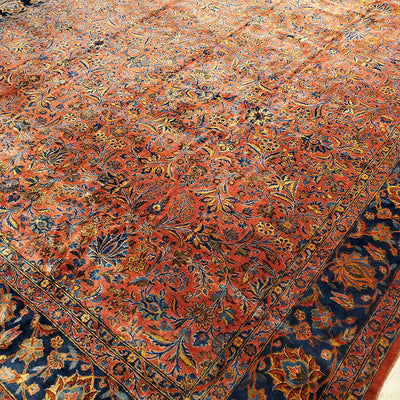 Kashan Manchester Wool Carpet Richard Afkari Rugs in NYC