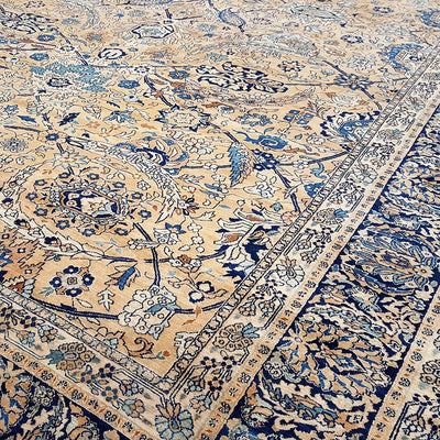 Signed-“OCM"-Persian-Kirman-Carpet-Richard-Afkari-Rugs-In-NYC