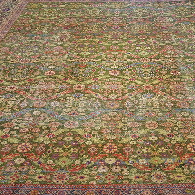 Sultanabad/Ziegler-Square-Wool-Carpet-Richard-Afkari-Rugs-In-NYC