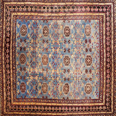 Indian-Masla-Patan-Square-Carpet-Richard-Afkari-Rugs-In-NYC