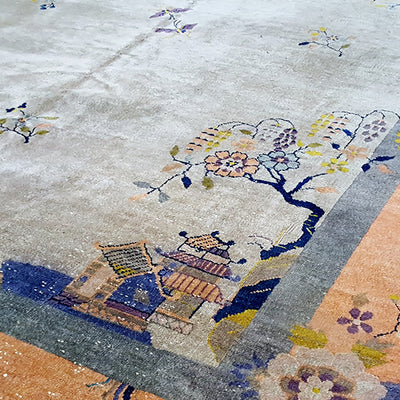 Mandelin Art Deco Period Chinese Wool Carpet Richard Afkari Rugs in NYC