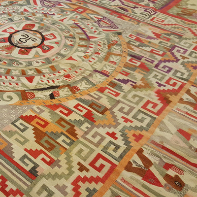 Navajo Design Wool Carpet Richard Afkari Rugs in NYC